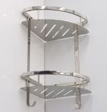 Kệ góc đôi phòng tắm Inox SUS 304 Eurolife EL-KG2 (Trắng bạc)