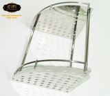 Kệ góc 2 tầng Inox Eurolife EL-KG201 (Trắng bạc)