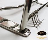 Kệ treo khăn tắm inox đa chức năng Eurolife EL-B8 (Trắng bạc)