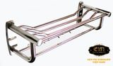 Kệ treo khăn tắm inox đa chức năng Eurolife EL-B8 (Trắng bạc)