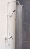 Bộ sen cây nóng lạnh Đồng mạ Chrome Eurolife EL-SC906 (Trắng bạc)