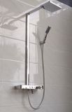 Bộ sen cây nóng lạnh Đồng mạ Chrome Eurolife EL-SC907 (Trắng bạc)