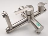 Bộ sen cây tắm đứng nóng lạnh Inox SUS 304 Eurolife EL-S917 (Trắng vàng)
