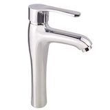  Vòi Lavabo nóng lạnh điếu cao 30cm Đồng mạ Chrome Eurolife EL-D19(Trắng bạc) 