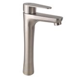  Vòi lavabo điếu nóng lạnh, Inox SUS 304 Eurolife EL-D23 (Trắng vàng ) 