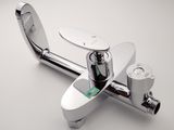Bộ sen cây nóng lạnh Đồng mạ Chrome Eurolife EL-SC912