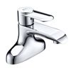 Vòi Lavabo nóng lạnh 2 chân Đồng mạ Chrome Eurolife EL-VIO03 (Trắng bạc)