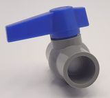 Bộ 5 van PVC siêu nhẹ dùng cho ống nước 21, 27, 34, 60mm Eurolife EL-VD (Xám xanh)
