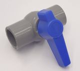 Bộ 5 van PVC siêu nhẹ dùng cho ống nước 21, 27, 34, 60mm Eurolife EL-VD (Xám xanh)