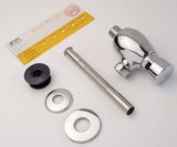 Van xả tiểu nhấn nam, chất liệu Đồng mạ Chrome Eurolife EL-XT140 (Trắng bạc)