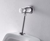 Van xả tiểu nhấn nam, chất liệu Đồng mạ Chrome Eurolife EL-XT140 (Trắng bạc)