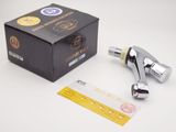 Vòi Lavabo lạnh nhấn hơi Eurolife EL-LL119 (Trắng bạc)
