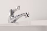 Vòi Lavabo lạnh Eurolife EL-LL113 (Trắng bạc)