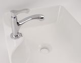 Vòi lavabo lạnh Eurolife EL-LL115 (Trắng bạc)