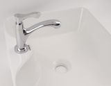  Vòi lavabo lạnh Eurolife EL-LL115 (Trắng bạc) 