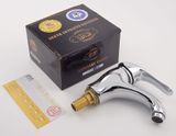 Vòi lavabo lạnh Eurolife EL-LL117 (Trắng bạc)