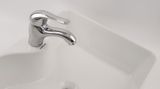 Vòi lavabo lạnh Eurolife EL-LL117 (Trắng bạc)