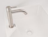 Vòi lavabo lạnh Inox SUS 304 Eurolife EL-LL123 ( Trắng vàng )