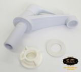Vòi Lavabo lạnh nhựa ABS Eurolife EL-LA04 (Trắng)