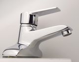 Vòi Lavabo nóng lạnh 2 chân Đồng mạ Chrome Eurolife EL-AZA03 (Trắng bạc)