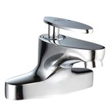  Vòi Lavabo nóng lạnh 2 chân Đồng mạ Chrome Eurolife EL-CAM 03 (Trắng bạc) 