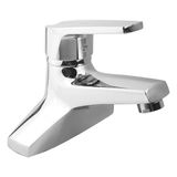  Vòi Lavabo 2 chân Đồng mạ Chrome Eurolife EL-IRIS03 ( Trắng bạc) 