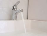  Vòi lavabo nóng lạnh Eurolife EL-IRIS 02 (Trắng bạc) 