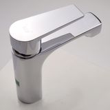 Vòi lavabo nóng lạnh Đồng mạ Chrome Eurolife EL-JAS 02 (Trắng bạc)