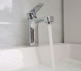 Vòi lavabo nóng lạnh Đồng mạ Chrome Eurolife EL-JAS 02 (Trắng bạc)