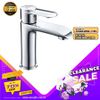 Vòi Lavabo nóng lạnh Đồng mạ Chrome Eurolife EL-VIO 02 (Trắng bạc)