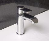  Vòi Lavabo nóng lạnh Đồng mạ Chrome Eurolife EL-VIO 02 (Trắng bạc) 