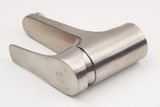 Vòi Lavabo nóng lạnh Inox SUS 304 Eurolife EL-1402 ( Trắng vàng )