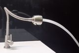 Vòi rửa chén lạnh Inox SUS 304, cần lò xo Eurolife EL-RC09 (Trắng vàng)