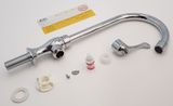 Vòi rửa chén lạnh nhựa ABS mạ Chrome Eurolife EL-VCN01 (Trắng bạc)