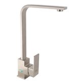  Vòi rửa chén nóng lạnh Inox SUS 304 nguyên khối Eurolife EL-T002 (Trắng vàng) 