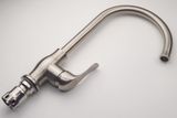 Vòi rửa chén nóng lạnh Inox SUS 304 nguyên khối Eurolife EL-T030 (Trắng vàng)
