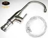 Vòi rửa chén nóng lạnh Inox SUS 304 Eurolife EL-KM02 (Trắng vàng)