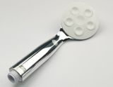 Bộ tay dây sen siêu tăng áp nhựa ABS mạ Chrome Eurolife EL-115SH ( Trắng bạc)