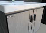  Bộ tủ Lavabo gỗ Polywood phủ Melamine chịu ẩm Eurolife BLV-PM01 Xám nhạt 