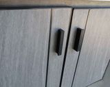  Bộ tủ Lavabo gỗ Polywood phủ Melamine chịu ẩm Eurolife BLV-PM01 Xám nhạt 