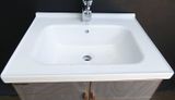 Bộ tủ Lavabo gỗ Polywood phủ Melamine chịu ẩm Eurolife BLV-PM05 Xám nhạt