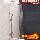 Cây sen nóng lạnh, chất liệu Đồng mạ Niken, giá xả kho siêu khuyến mại KN-S01 (Trắng vàng)