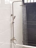 Cây sen nóng lạnh, chất liệu Đồng mạ Niken, giá xả kho siêu khuyến mại KN-S01 (Trắng vàng)