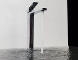 Vòi Lavabo cao 30cm, nóng lạnh thiết kế vuông mạnh mẽ cho chậu rửa mặt Eurolife EL-HAVENT 03
