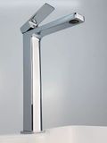 Vòi Lavabo cao 30cm, nóng lạnh thiết kế vuông mạnh mẽ cho chậu rửa mặt Eurolife EL-HAVENT 03