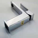Vòi Lavabo nóng lạnh thiết kế vuông mạnh mẽ cho chậu rửa mặt Eurolife EL-HAVENT 02