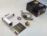 Vòi Lavabo nóng lạnh thiết kế vuông mạnh mẽ cho chậu rửa mặt Eurolife EL-HAVENT 02