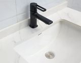  Vòi Lavabo nóng lạnh Đồng mạ tĩnh nhiệt màu đen Eurolife EL-GRAY 04. Màu mới sang trọng, bắt mắt, phù hợp cho nhiều thiết kế phòng tắm. 