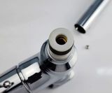 Vòi rửa chén nóng lạnh màu xám mới lạ Eurolife EL-KM13 (Trắng bạc)