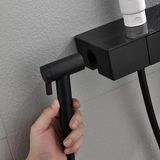 Cây sen nóng lạnh màn hình LED thể hiện nhiệt độ dòng nước và thời gian tắm, 4 chế độ sử dụng, màu đen Eurolife EL-SC905